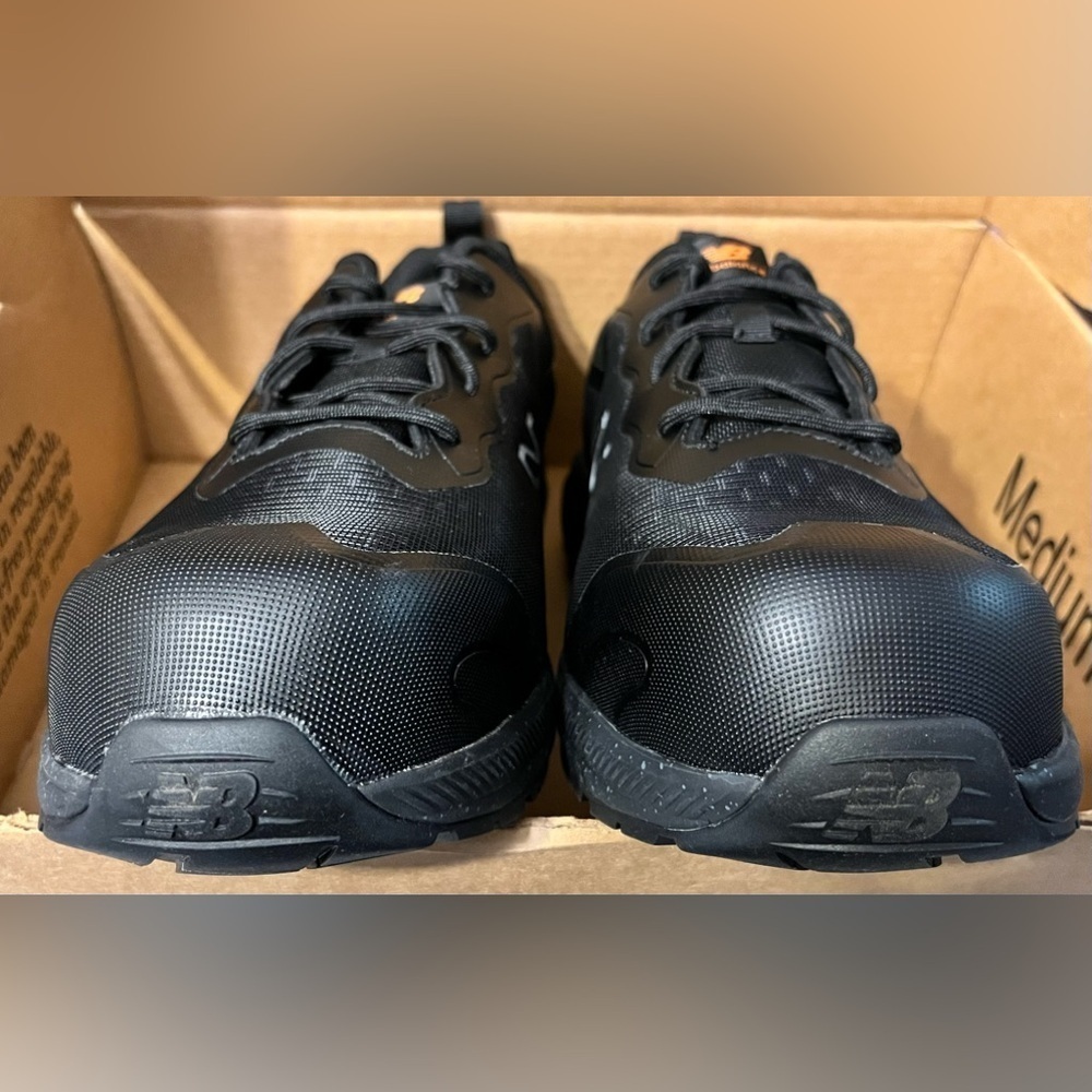 NEW- New Balance Logic Composite Toe Men's Industrial Work Shoes, Black, Size 14 - Picture 10 of 13